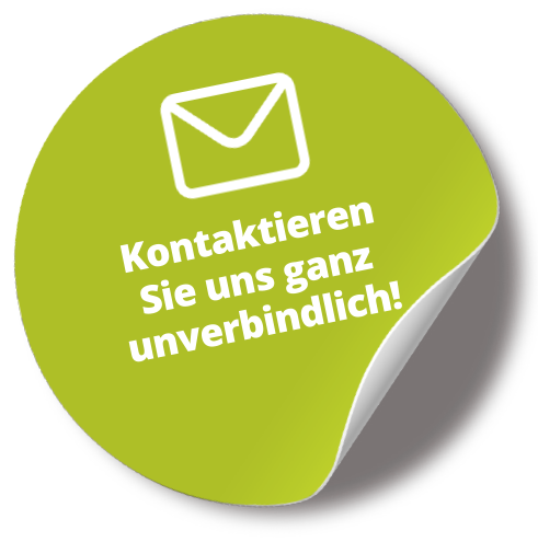 Kontaktieren Sie uns - Badge