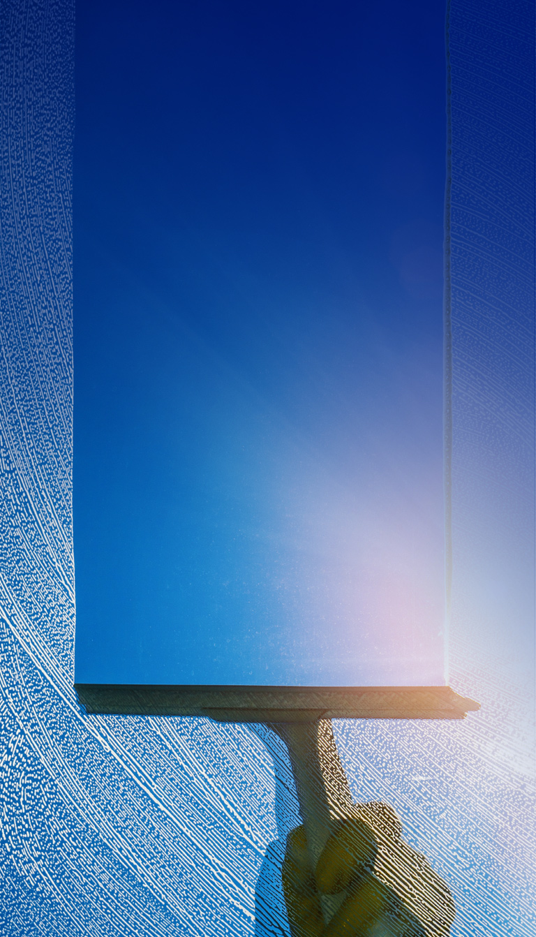 Bild Fensterputzen